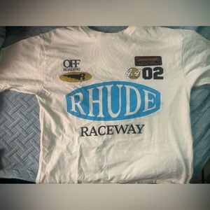 RHUDE TEE SIZE S - WORN ONCE